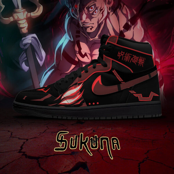 Ryomen Sukuna True Form V.1 High-top Custom Sneakers