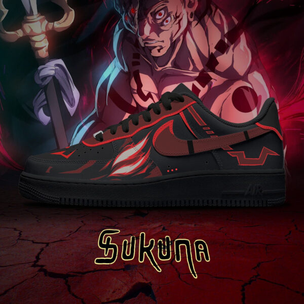 Ryomen Sukuna True Form Custom Sneakers