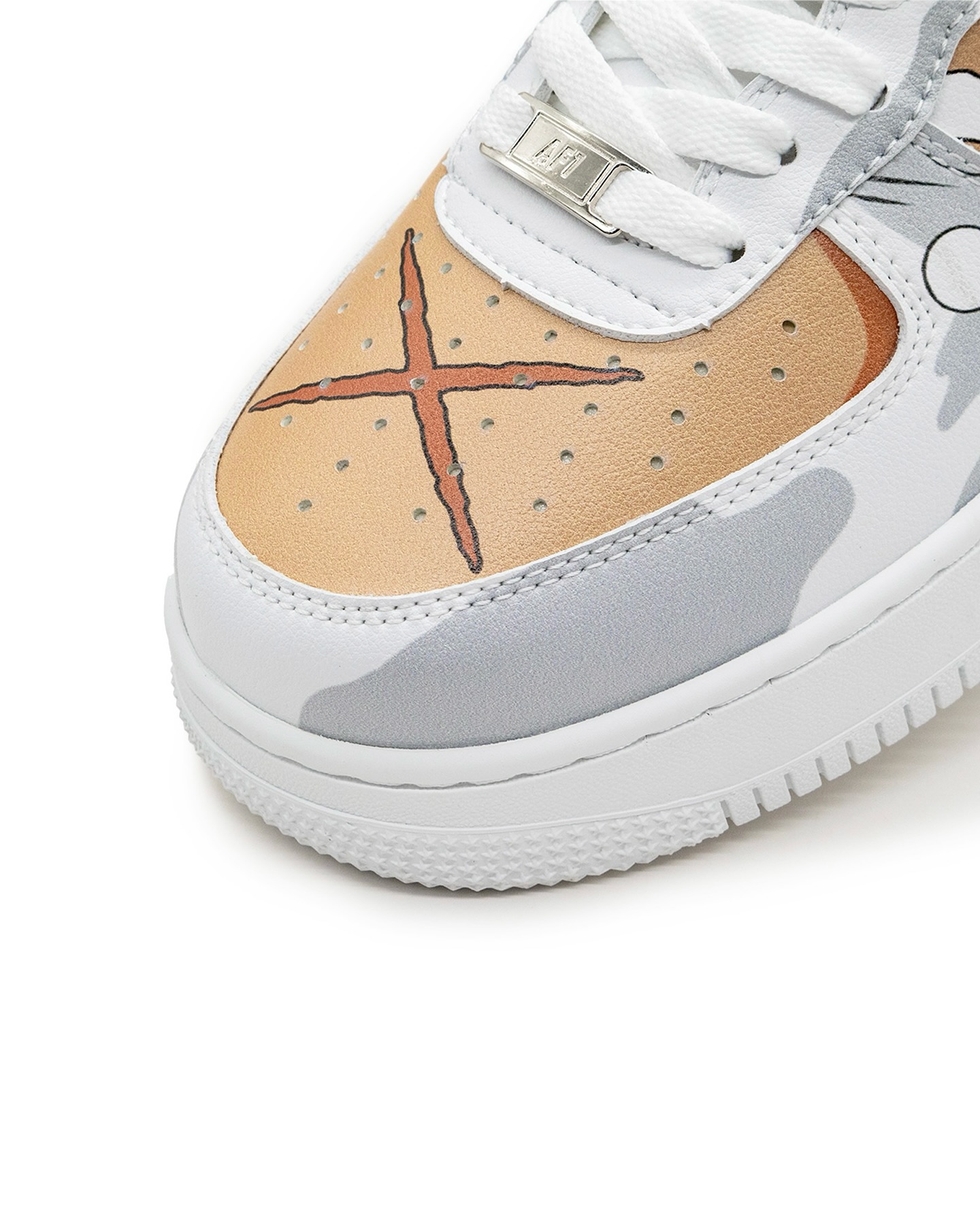 Custom Monkey D. Luffy No.6 Sneakers