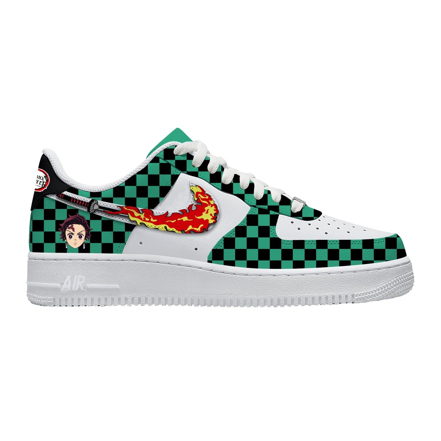 Custom Printed Tanjiro Kamado No.2 Sneakers