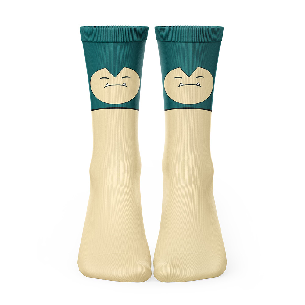 Snorlax Pokemon Socks