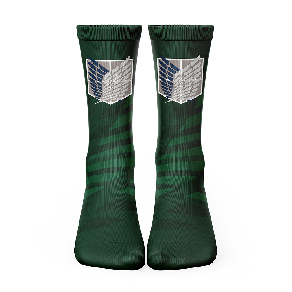 Survey Corps Attack on Titan Socks