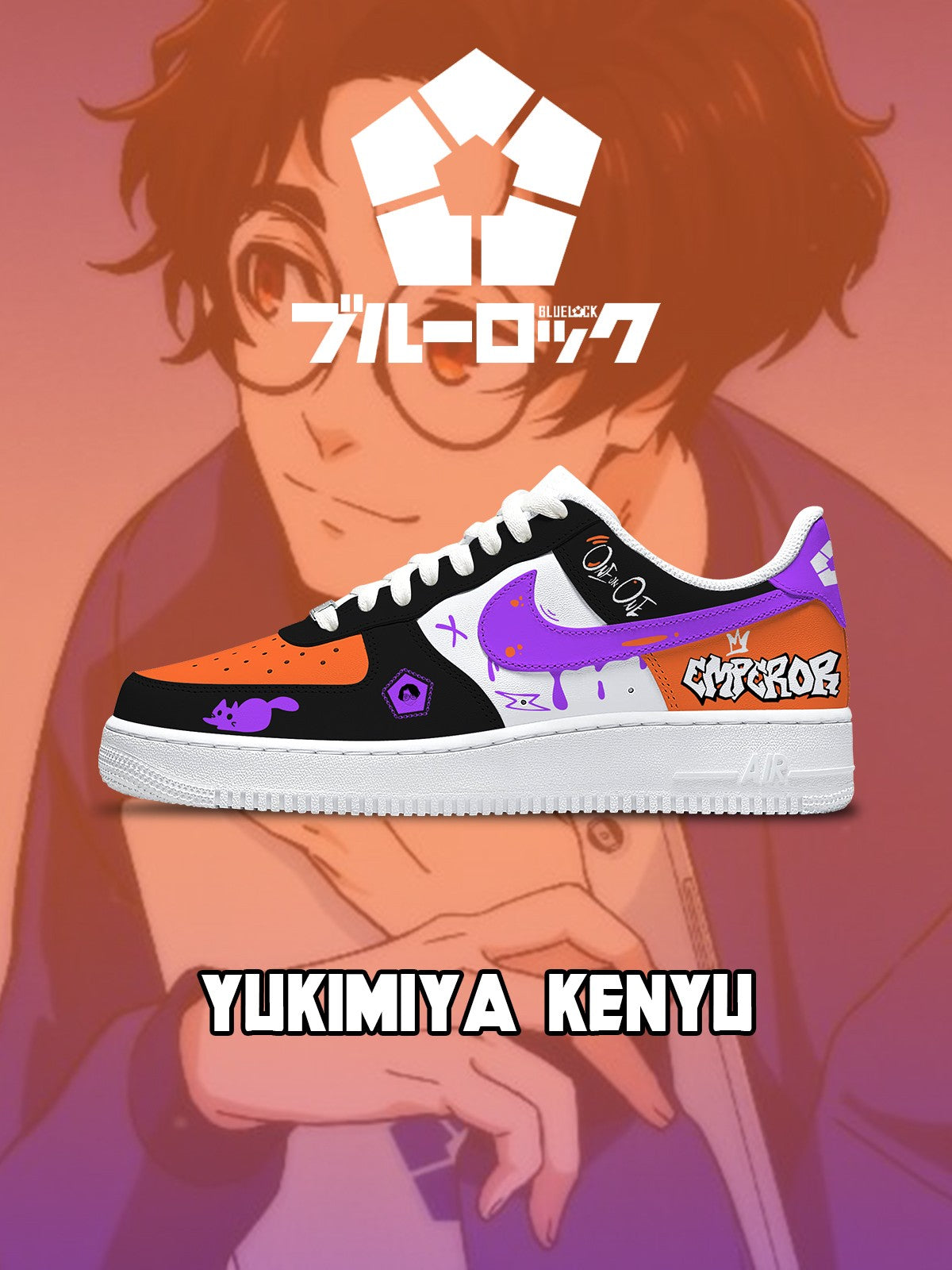 Yukimiya Kenyu V.1 Custom Sneakers