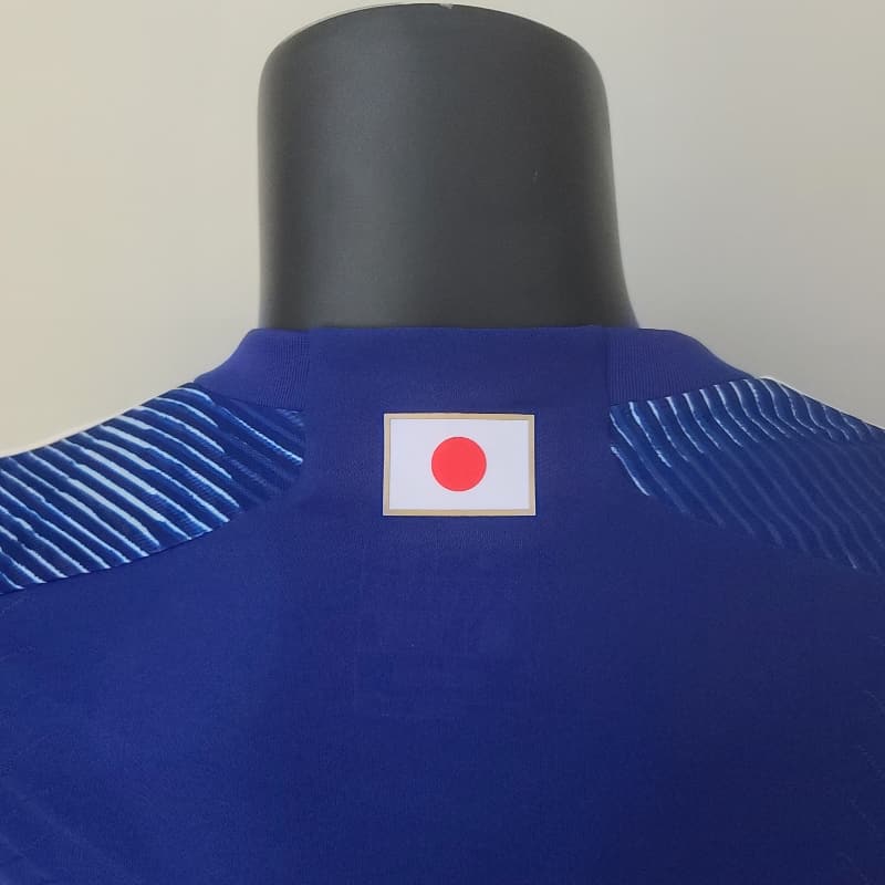 2022 World Cup Player Version Japan Soccer Jersey Home