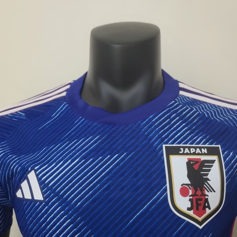 2022 World Cup Player Version Japan Soccer Jersey Home