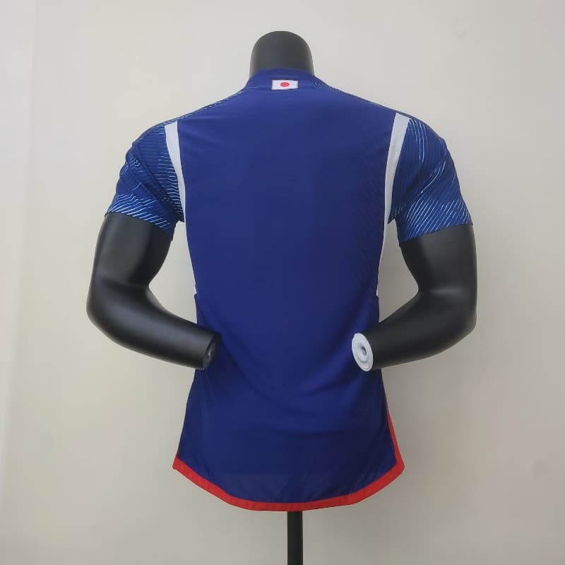 2022 World Cup Player Version Japan Soccer Jersey Home