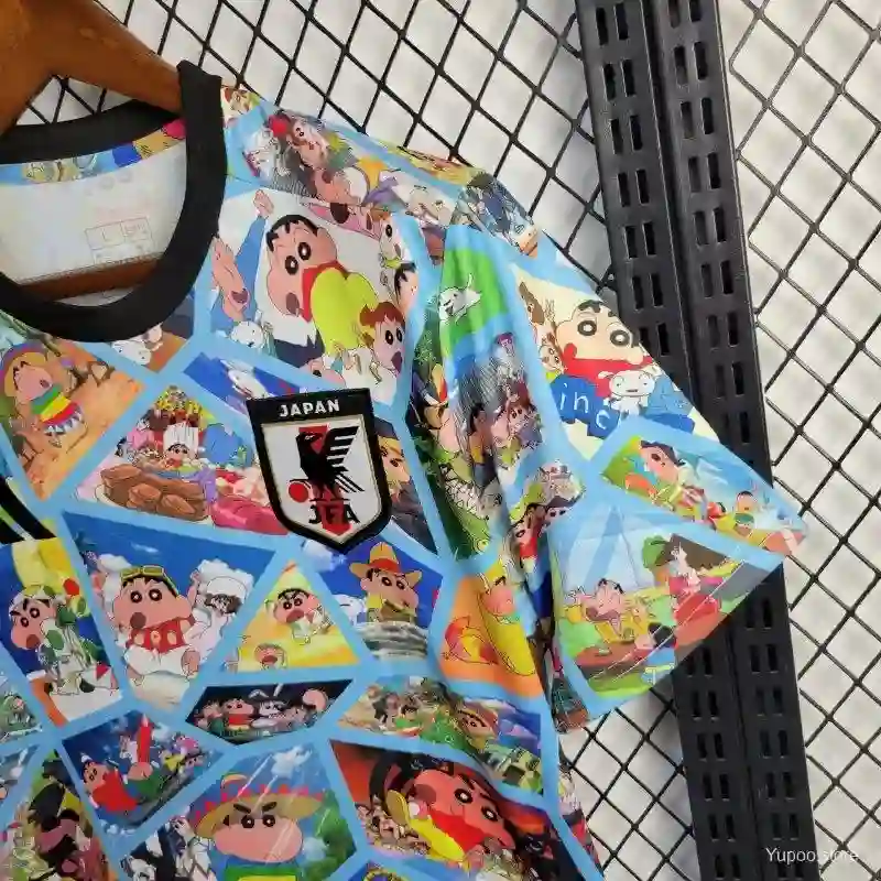 Japan Crayon Shin-chan Special Edition Soccer Jersey
