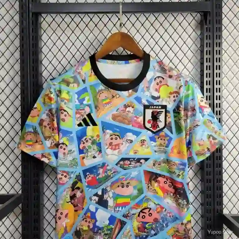 Japan Crayon Shin-chan Special Edition Soccer Jersey