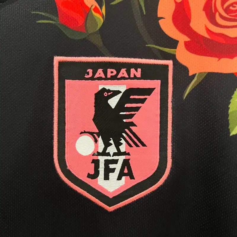 Japan Roses Black Special Version Soccer Jersey