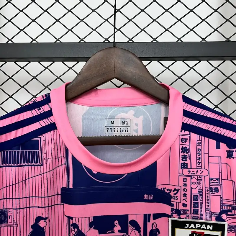 Japan Special Edition Pink Soccer Jersey