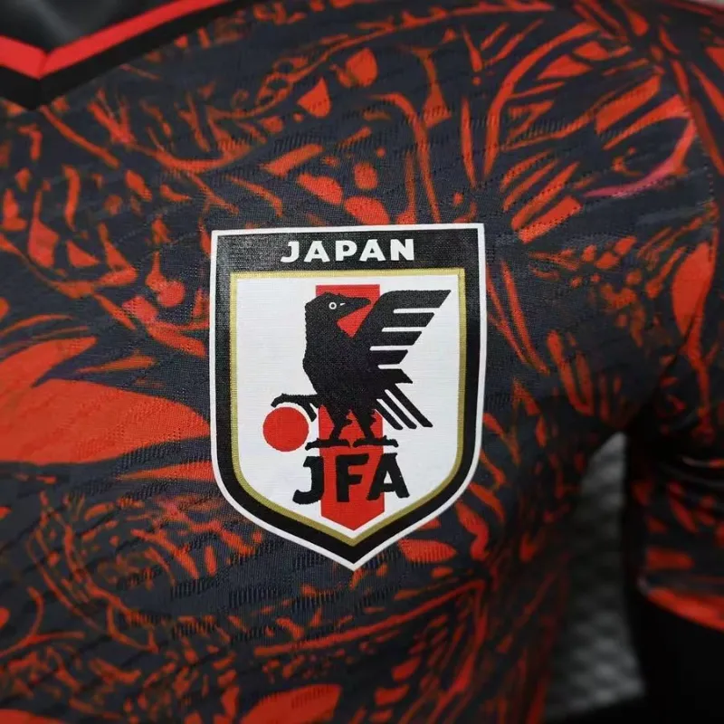 Player Japan 20 Red Dragon Special Edition Soccer Jersey