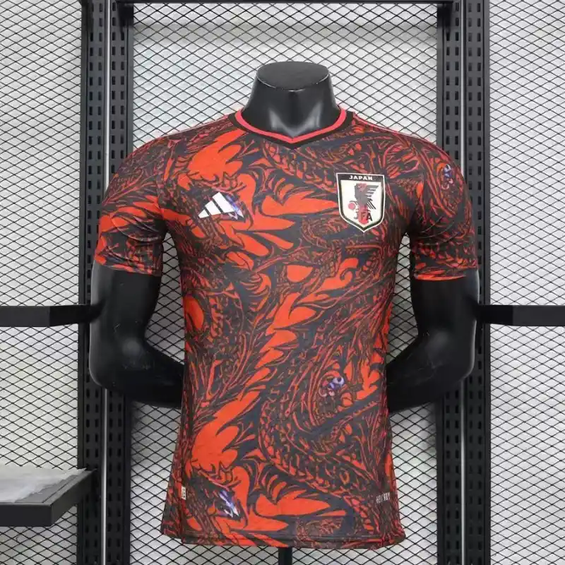 Player Japan 20 Red Dragon Special Edition Soccer Jersey