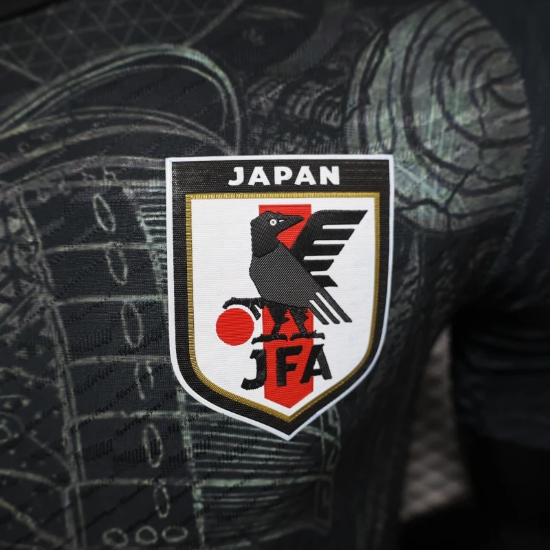 Player Japan Special Edition Black Soccer Jersey