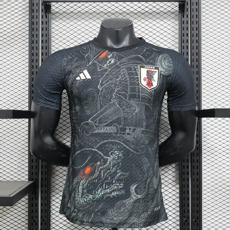 Player Japan Special Edition Black Soccer Jersey