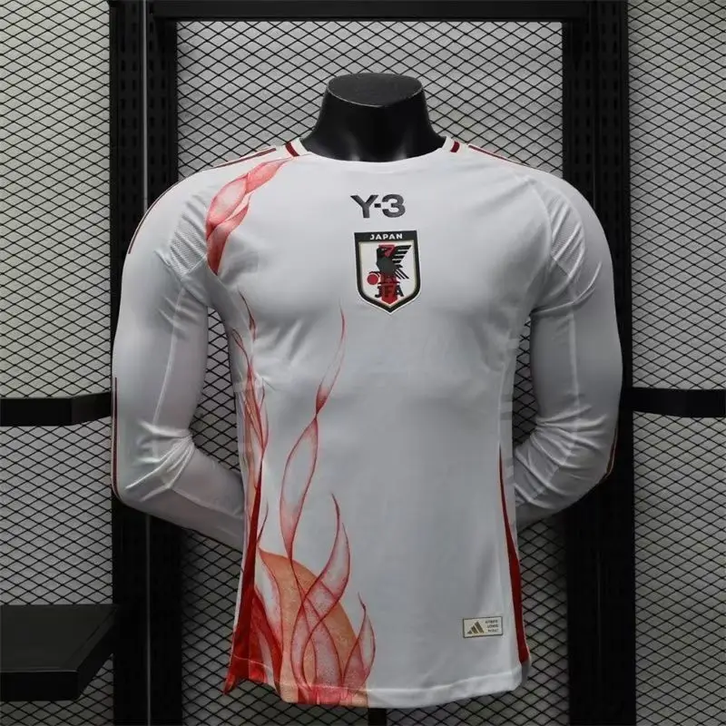 Player Version Japan Long Sleeve Soccer Jersey Away
