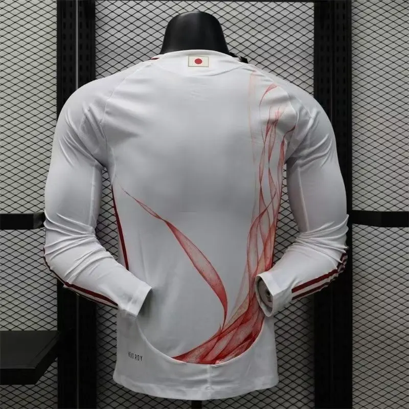 Player Version Japan Long Sleeve Soccer Jersey Away