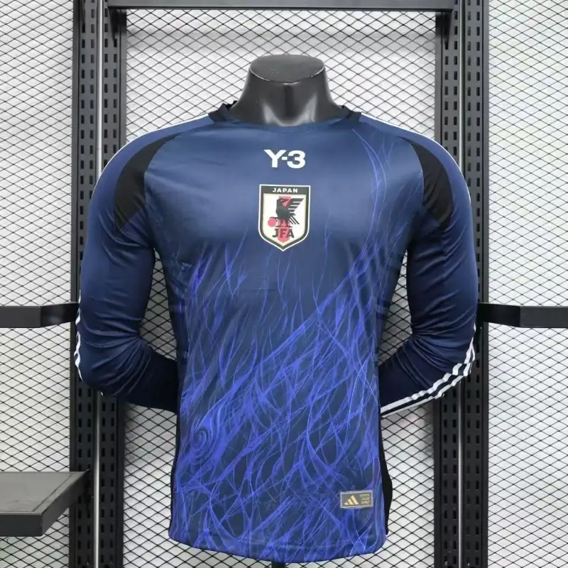 Player Version Japan Long Sleeve Soccer Jersey Home
