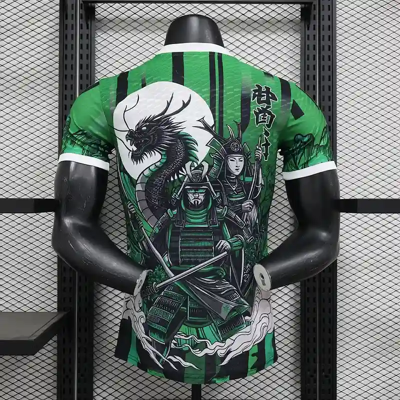 Player Versoin Japan Green Special Soccer Jersey