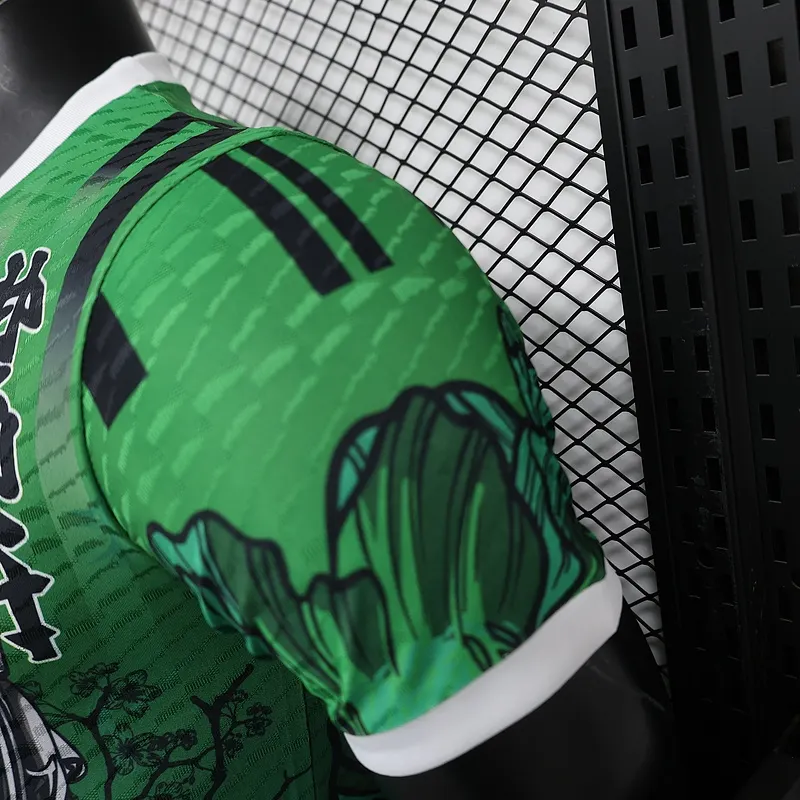 Player Versoin Japan Green Special Soccer Jersey