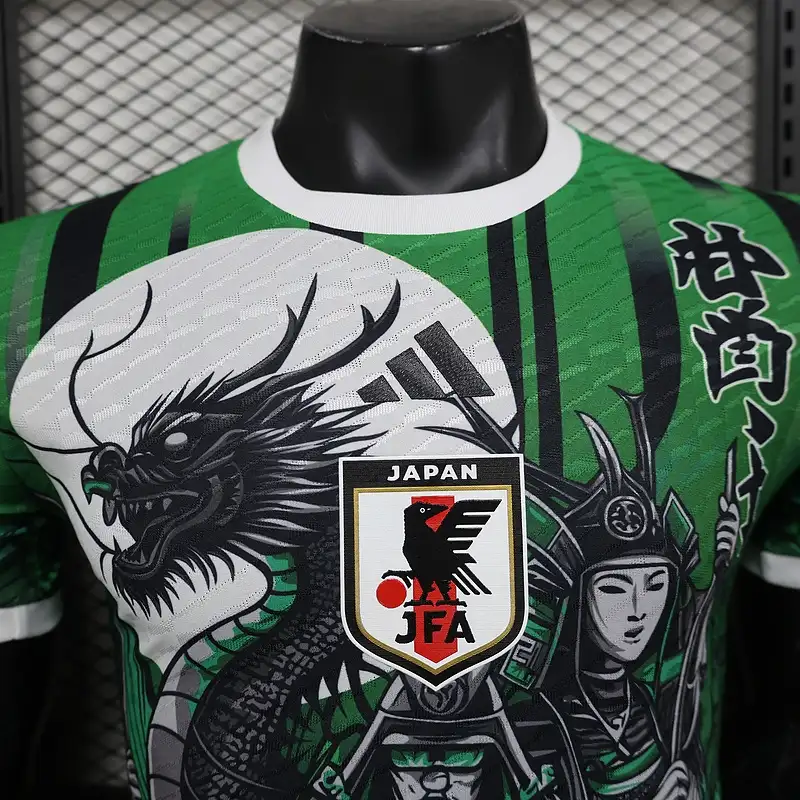 Player Versoin Japan Green Special Soccer Jersey