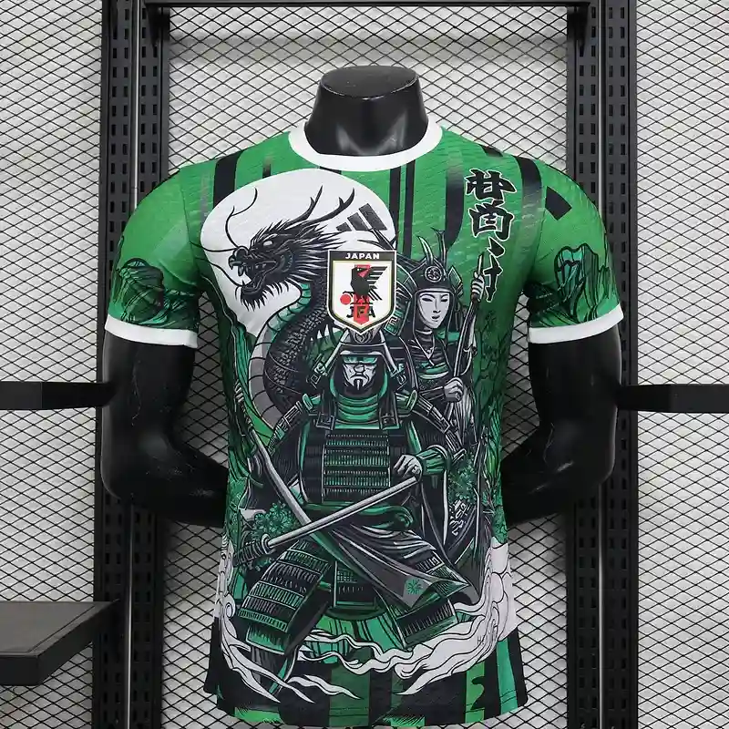 Player Versoin Japan Green Special Soccer Jersey