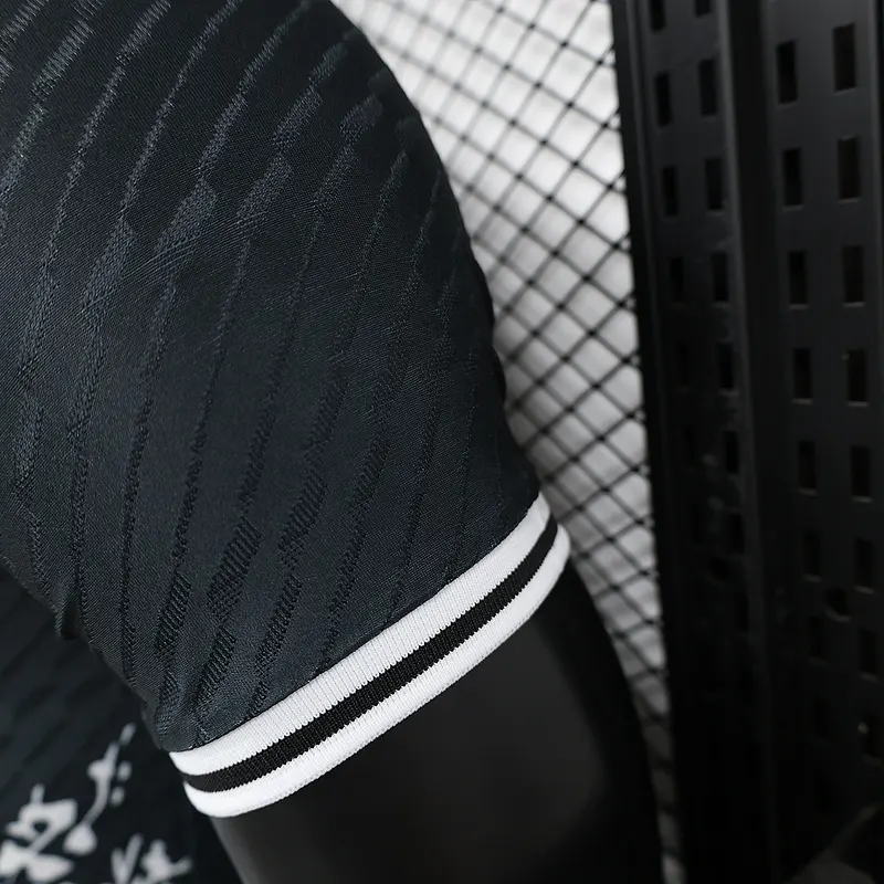 Player version Japan White and Black Special Soccer Jersey