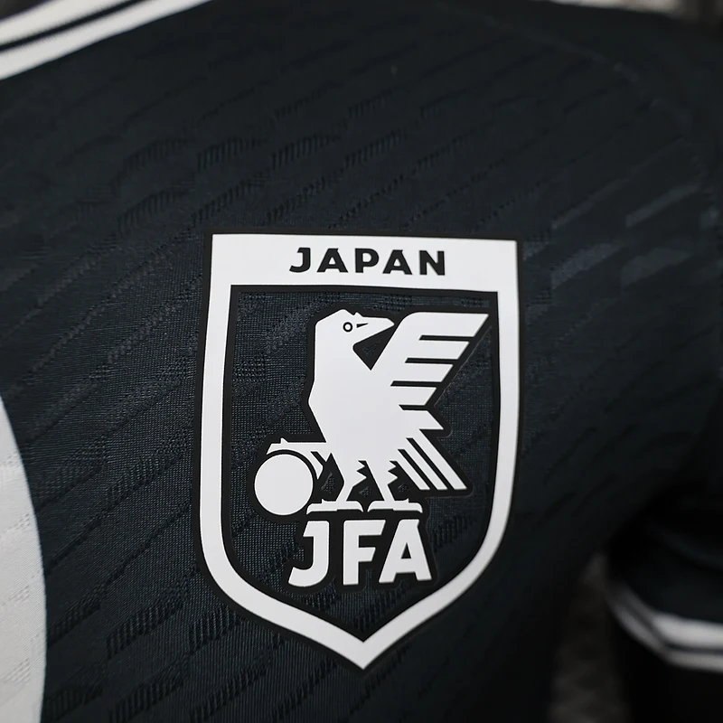 Player version Japan White and Black Special Soccer Jersey