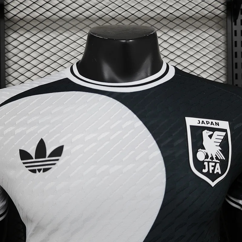 Player version Japan White and Black Special Soccer Jersey
