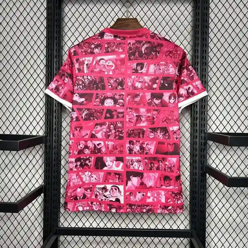 Japan Special Pink Soccer Jersey