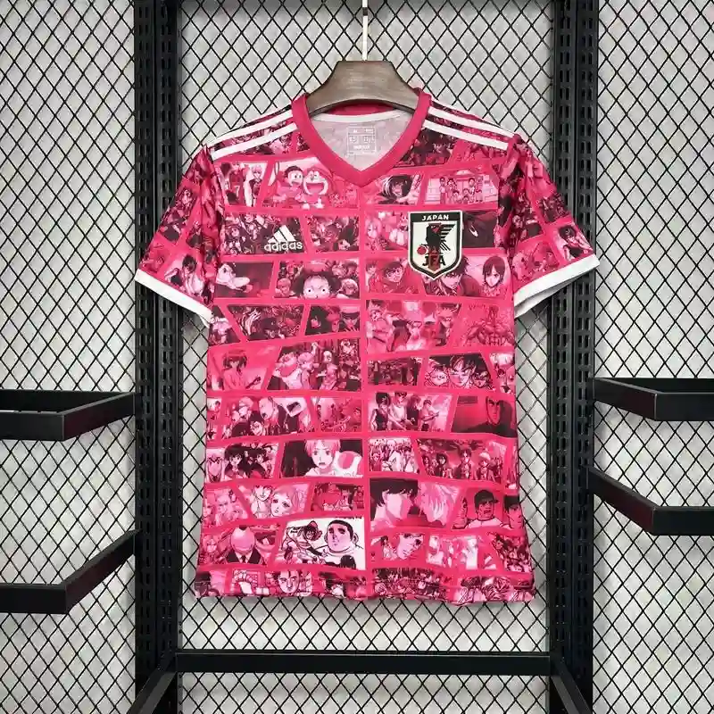 Japan Special Pink Soccer Jersey