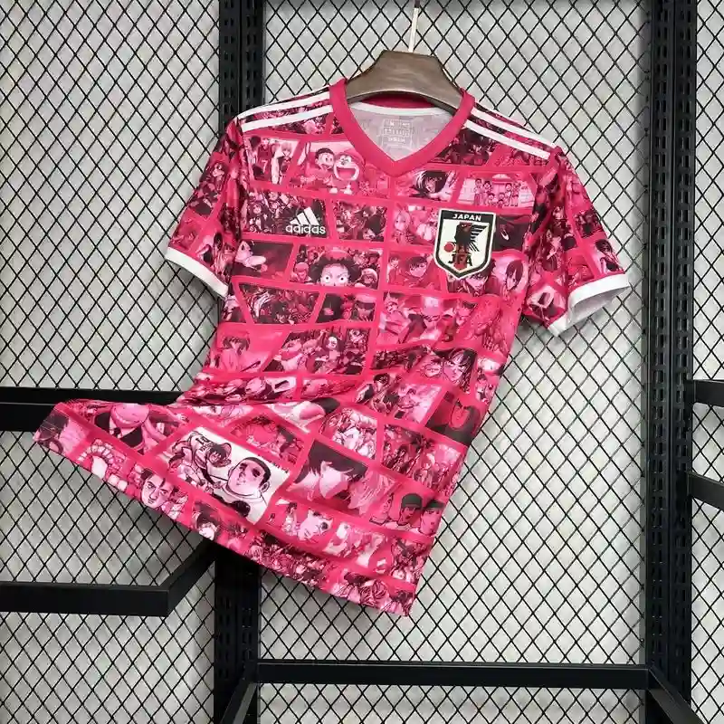 Japan Special Pink Soccer Jersey