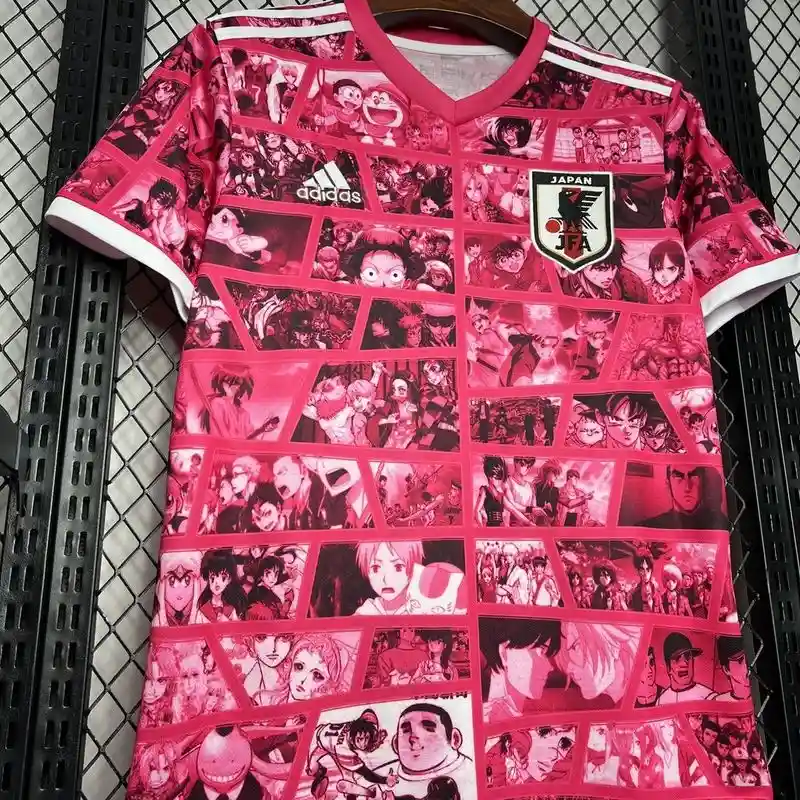 Japan Special Pink Soccer Jersey