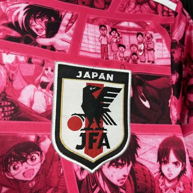 Japan Special Pink Soccer Jersey
