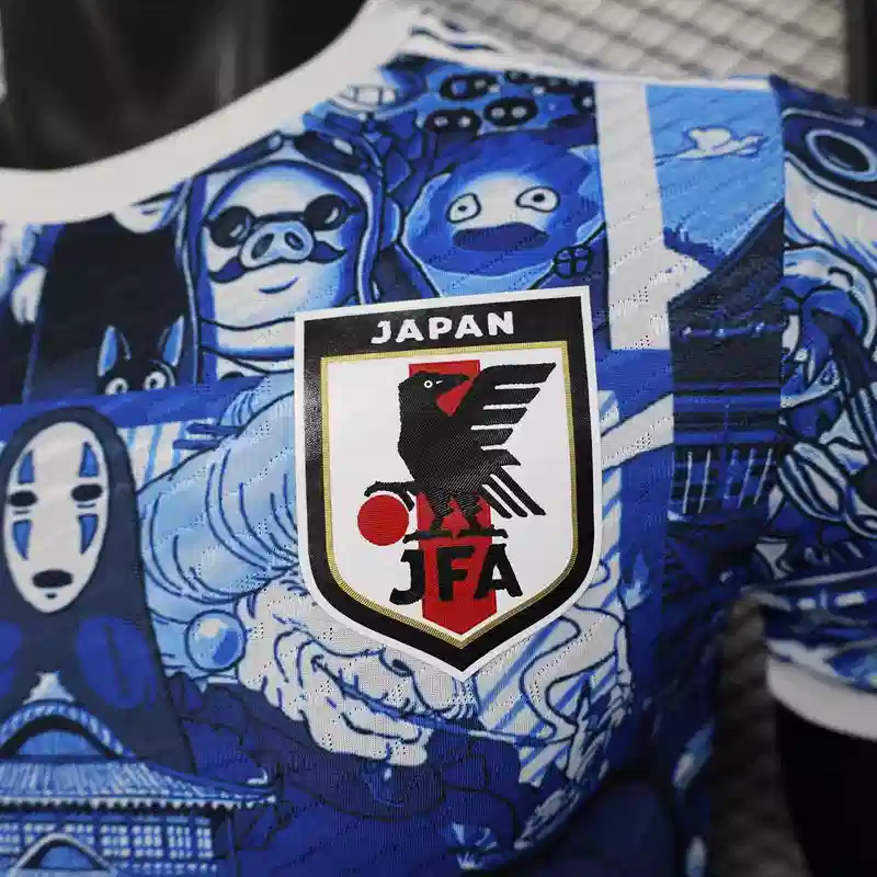 Player Japan Blue Special Soccer Jersey