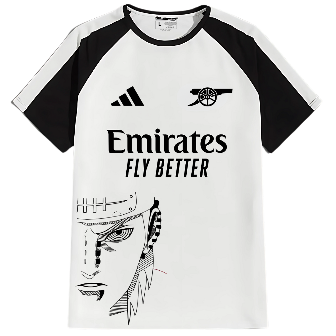 Arsenal Rinnegan Domination" Custom Pain (Nagato) Anime Jersey â€“ Premium Polyester Fabric"