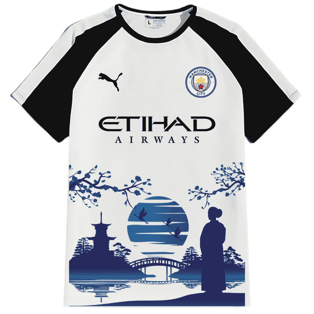 Manchester City Samurai Serenity Jersey â€“ Heavy Polyester Fabric