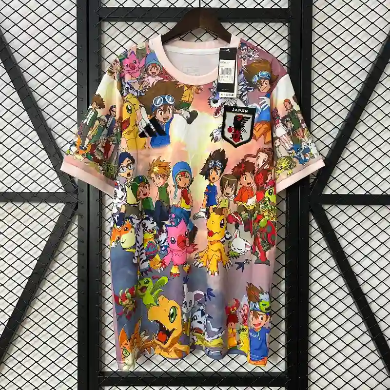 Japan Digimon Edition Soccer Jersey