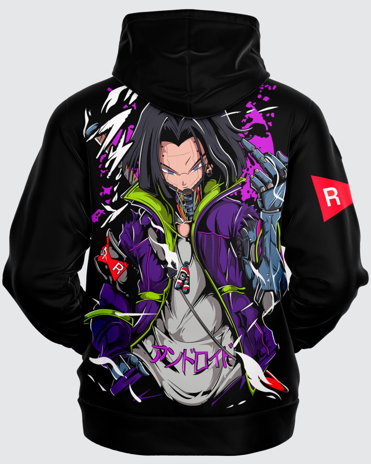 Android 17 Hoodie • Dragon Ball