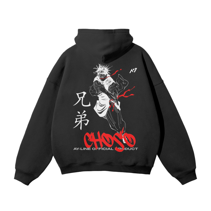 Crimson Flow 2.0 Streetwear Hoodie