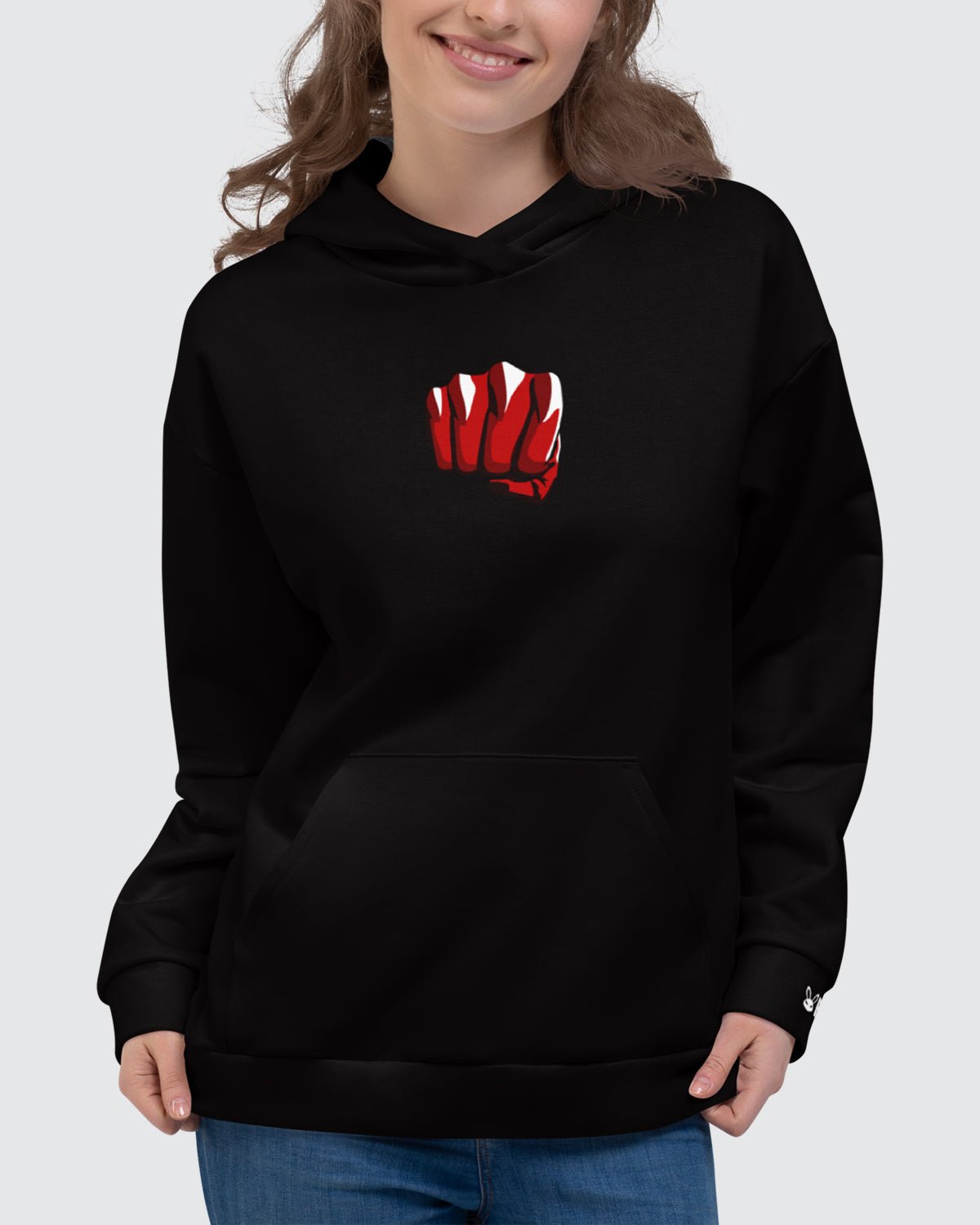 Saitama Punch Hoodie • One Punch Man