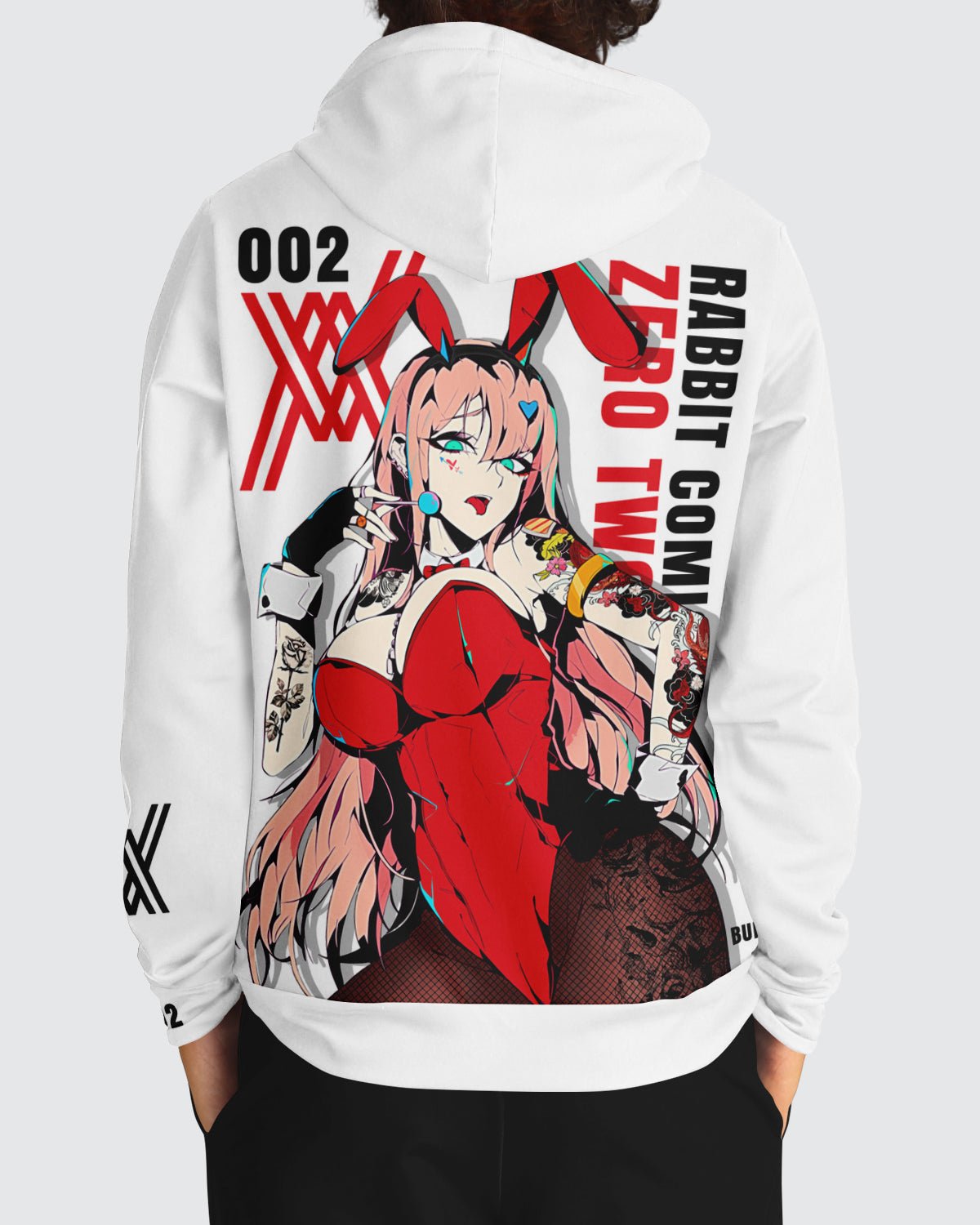 Zero Two 002 Hoodie • Darling in the Franxx