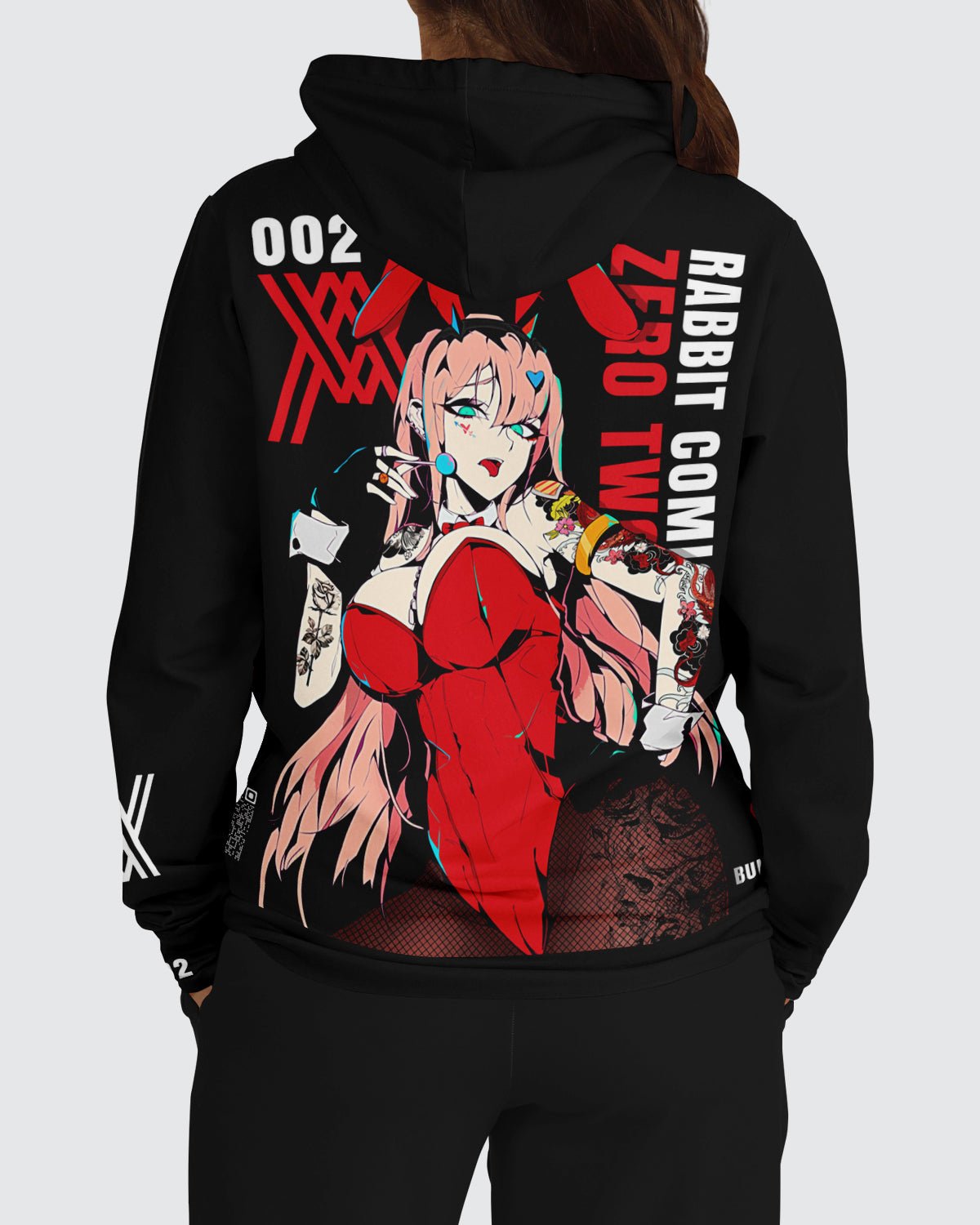 Zero Two 002 Hoodie • Darling in the Franxx