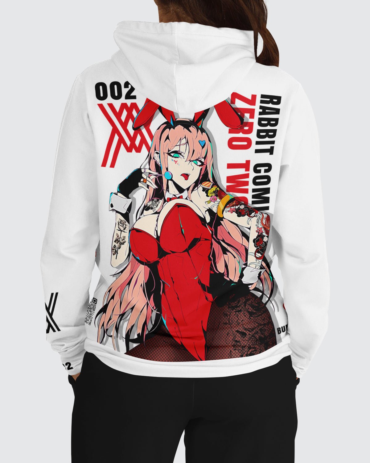 Zero Two 002 Hoodie • Darling in the Franxx