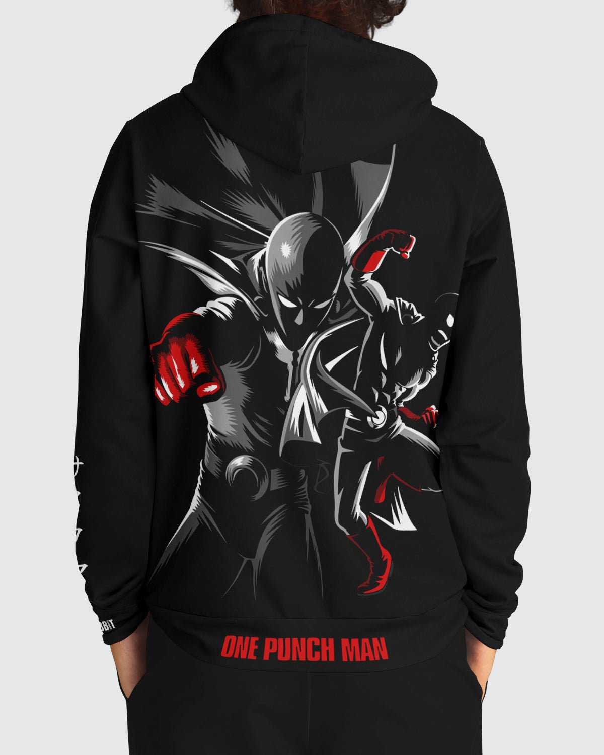 Saitama Punch Hoodie • One Punch Man