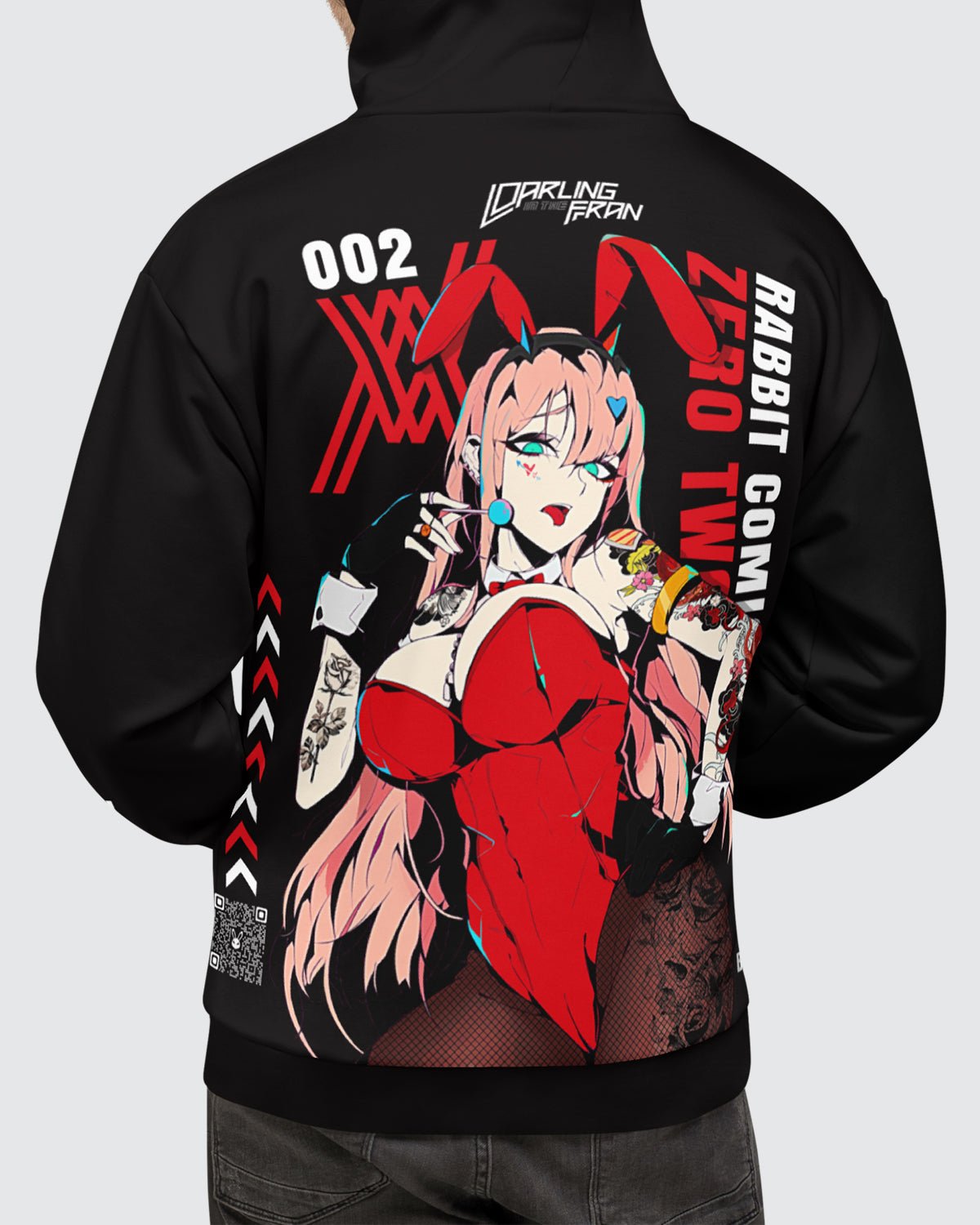 Zero Two 002 Hoodie • Darling in the Franxx