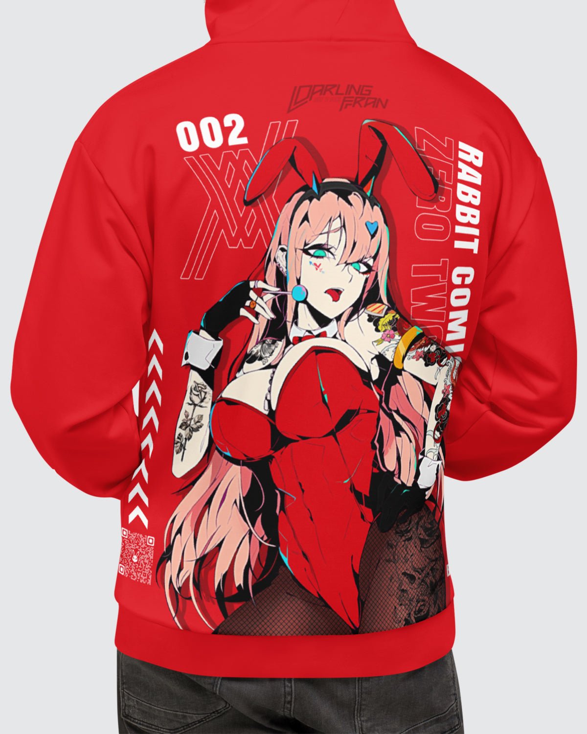 Zero Two 002 Hoodie • Darling in the Franxx