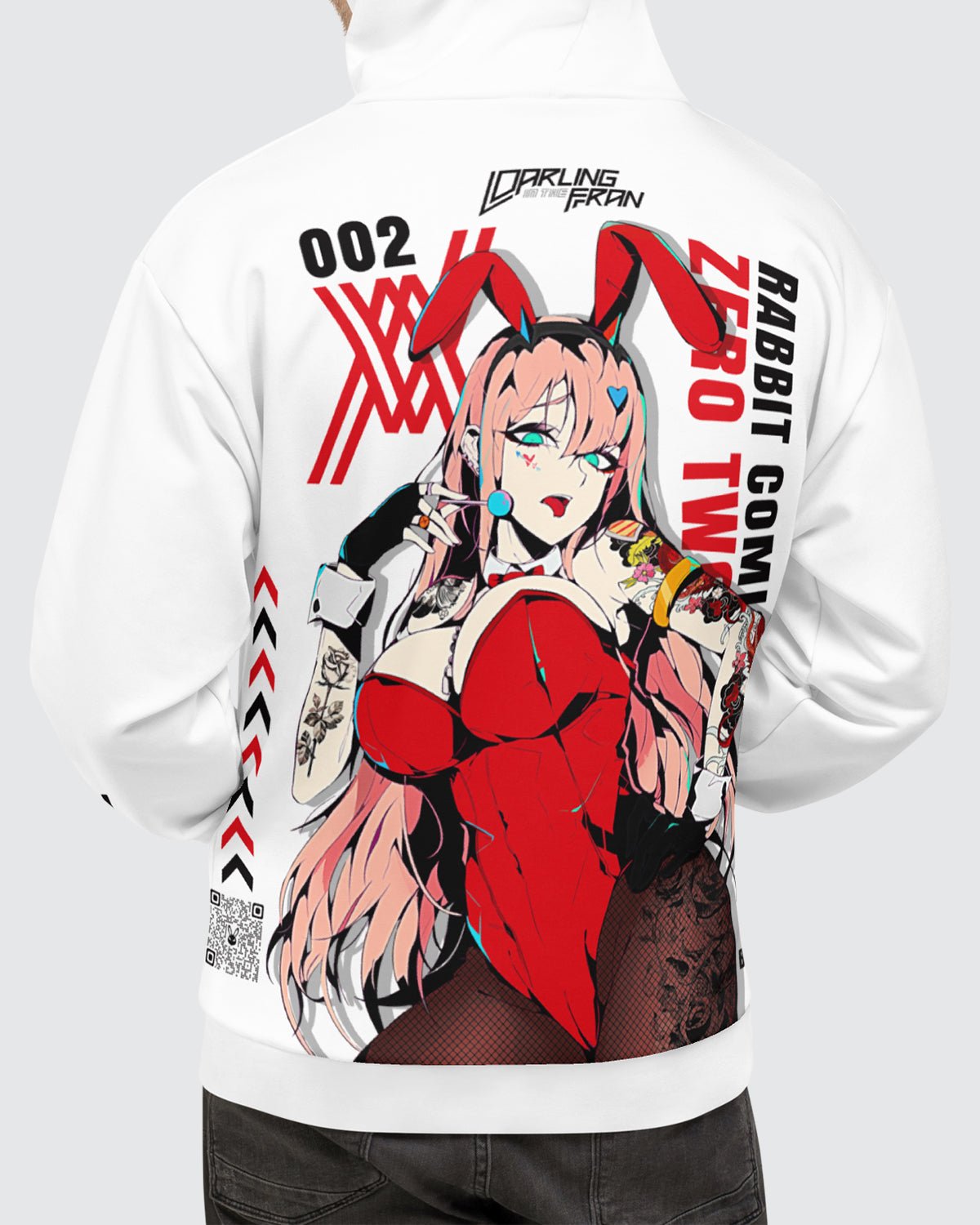 Zero Two 002 Hoodie • Darling in the Franxx