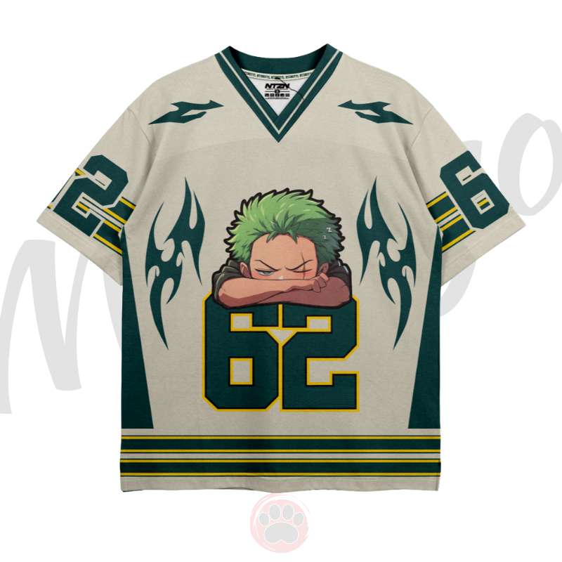 Jersey Vintage Anime Roronoa Zoro 62