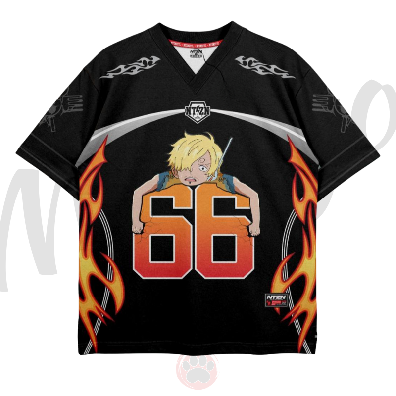 Jersey Vintage Anime One Piece  Sanji