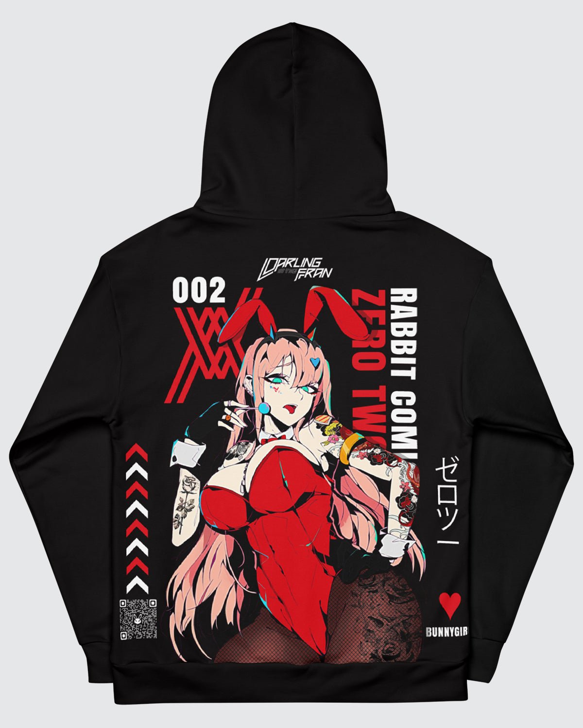 Zero Two 002 Hoodie • Darling in the Franxx